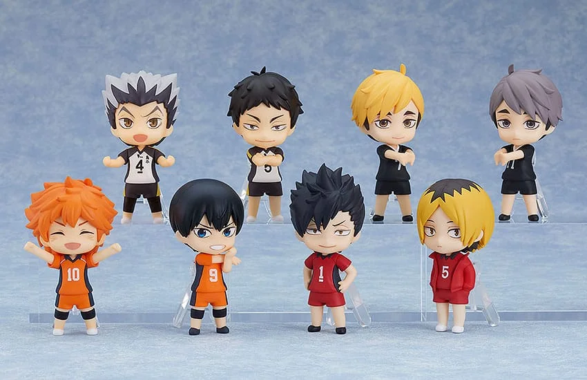 Haikyu!! Nendoroid Action Figure Surprise Ver. 02 Karasuno Edition 7 cm - 1 unidade